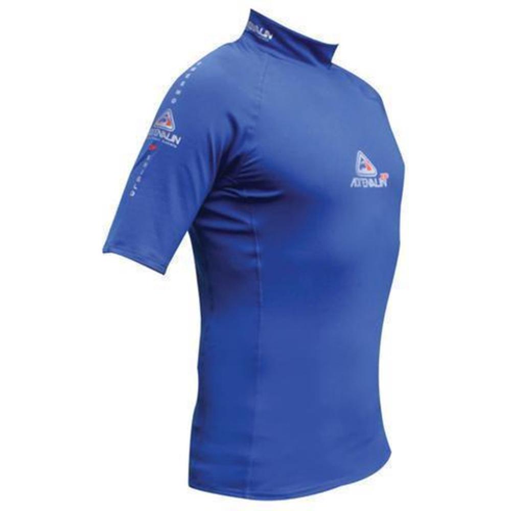 Adrenalin 2P Thermal Short Sleeve Rashtop (Blue) - Large, 9325132051821