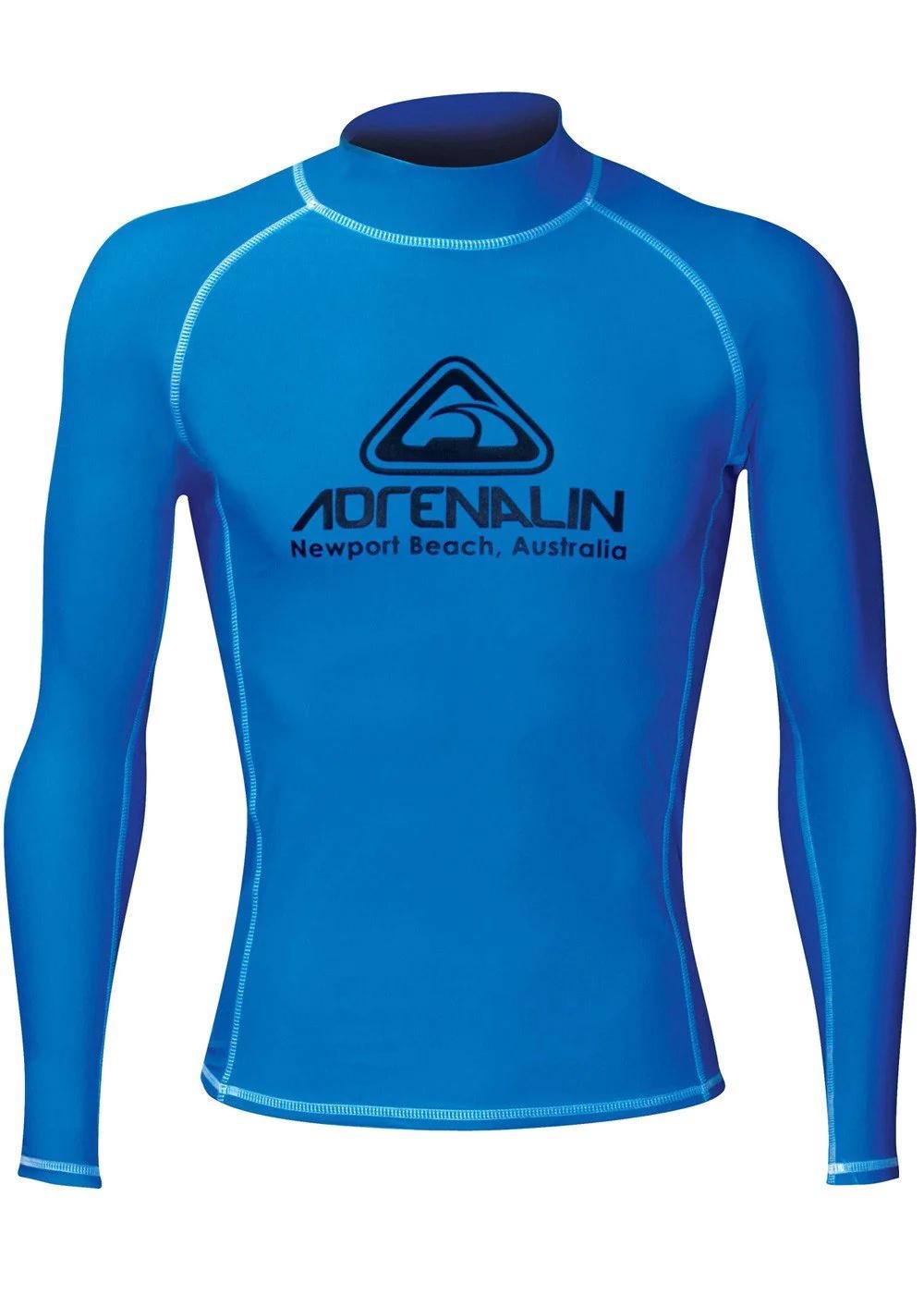 Adrenalin Junior Long Sleeves Vivid Rashie (Blue) - Size 4 by Adrenalin - ISBN: 9325132054525