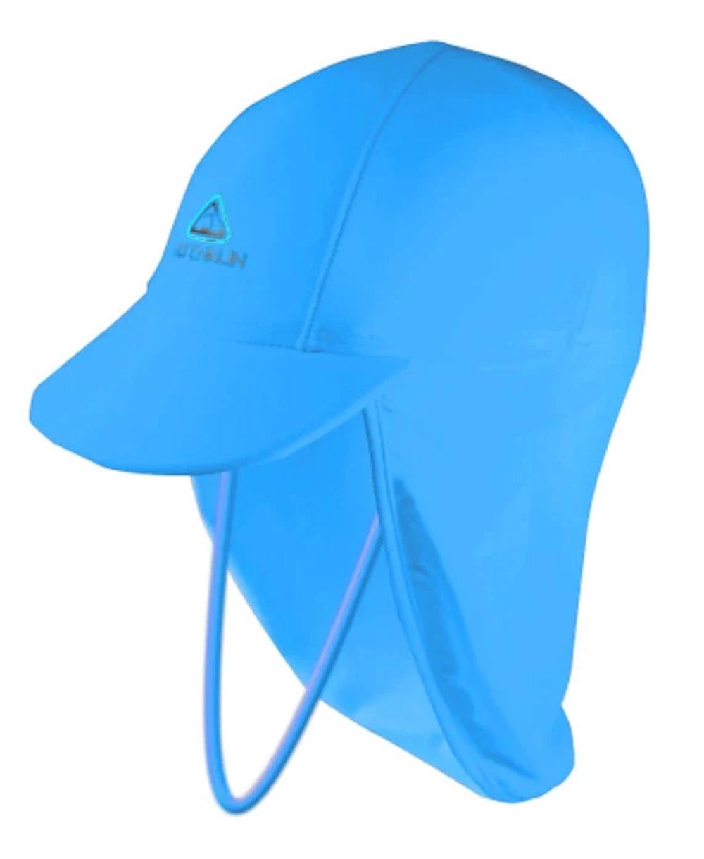 Junior Lycra Peak Cap (Blue), 9325132056123