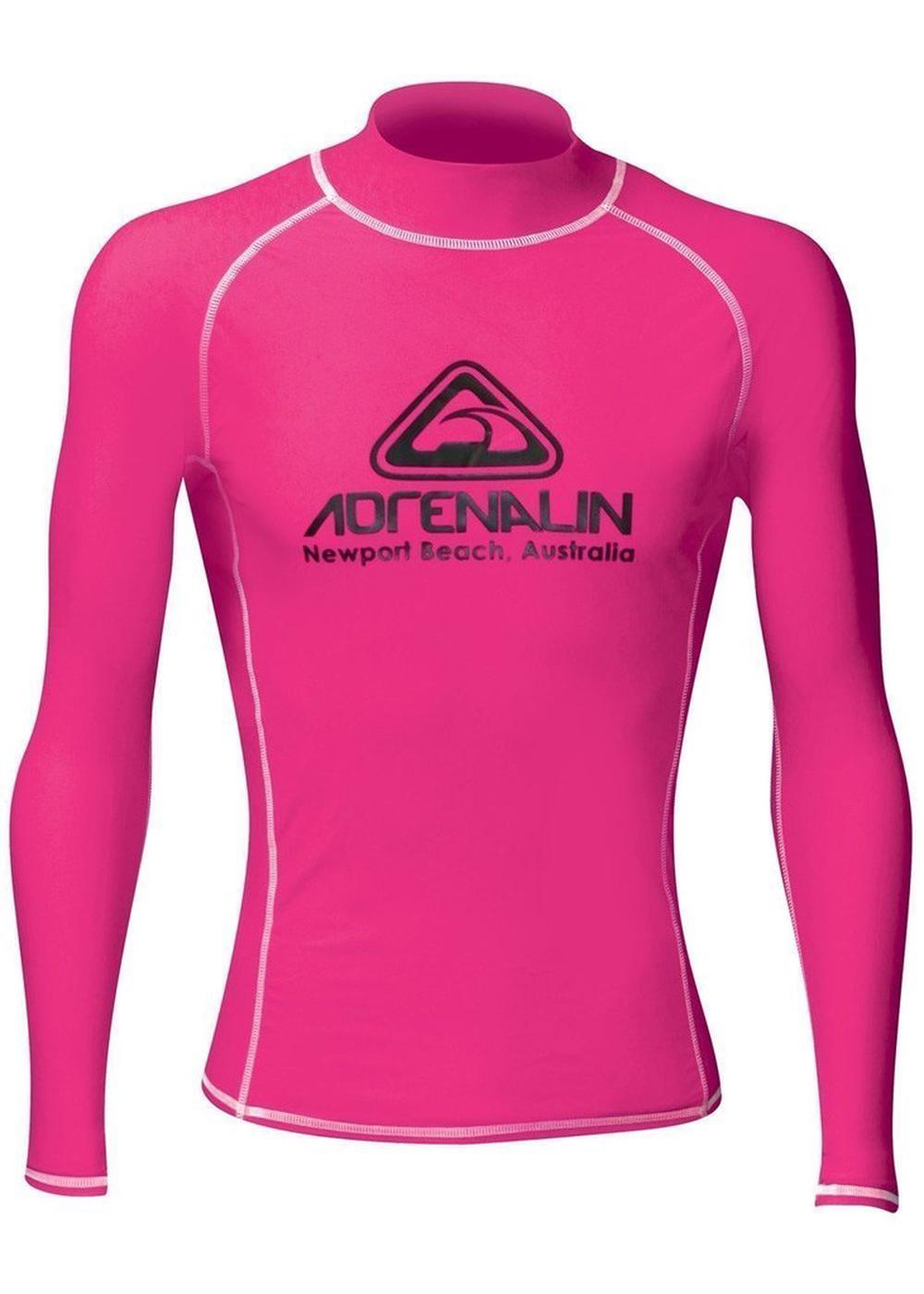 Adrenalin High Visibility Junior Rash Vest (Pink) - Size 16, 9325132056659