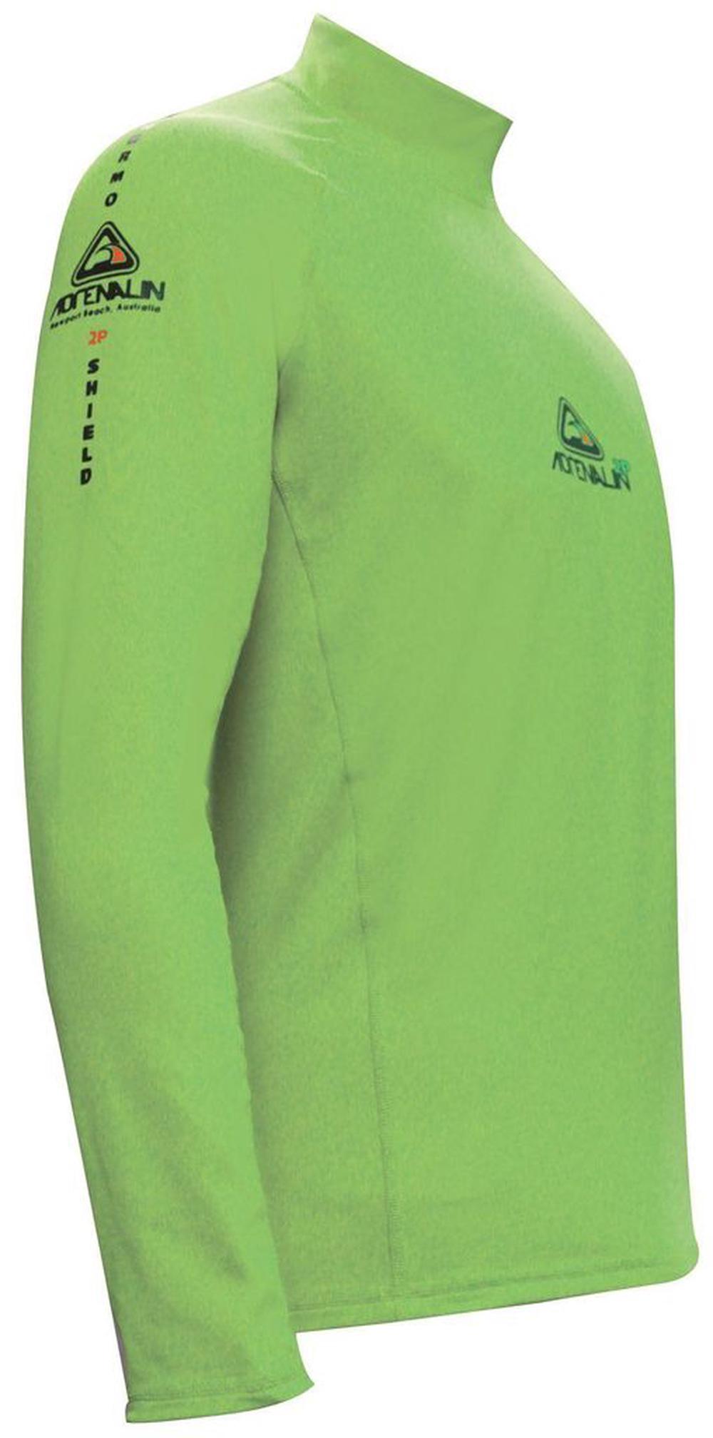 2P Thermal Long Sleeve Rashtop (Lime), 9325132058264
