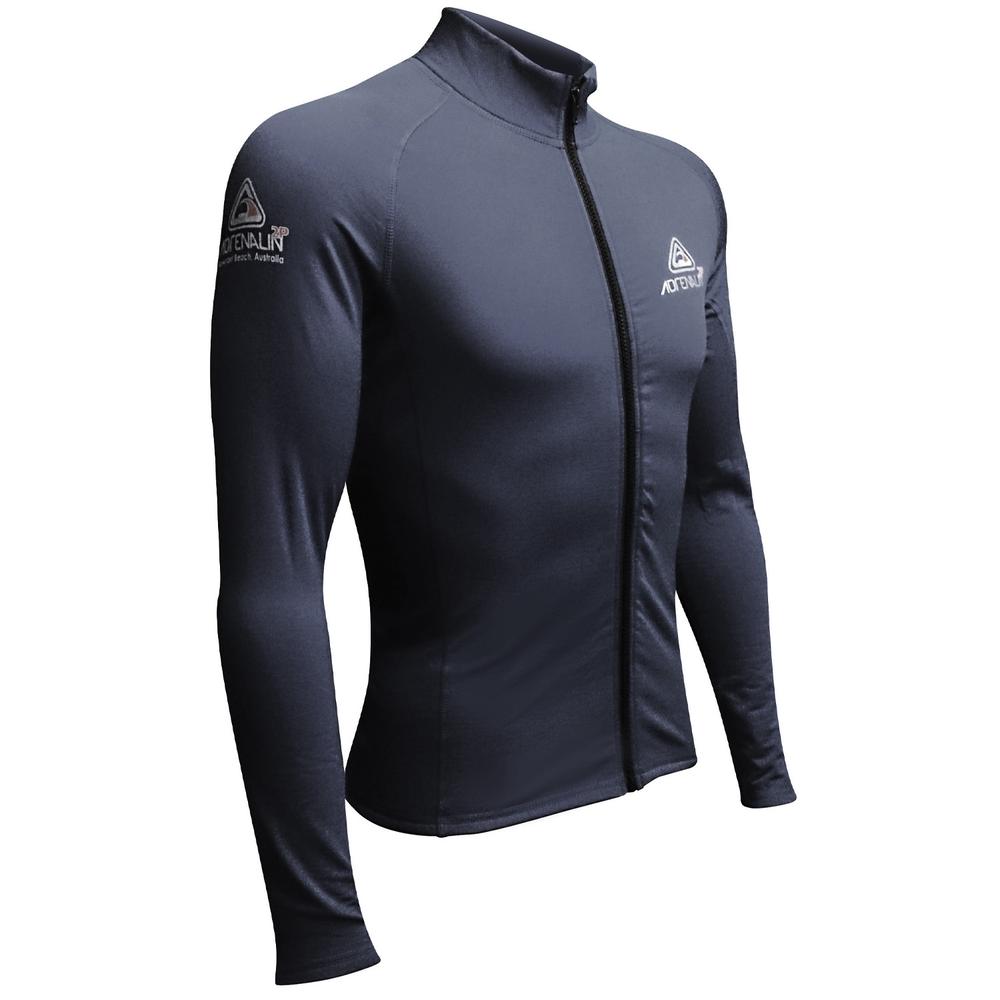 Adrenalin 2P Long Sleeve Zip-Front Thermo Shield (Black) - XXXL, 9325132060113