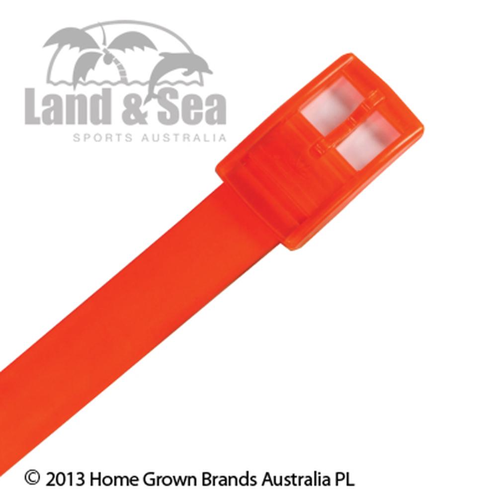 Land & Sea Sports Silicone Belt (Orange), 9325132060212
