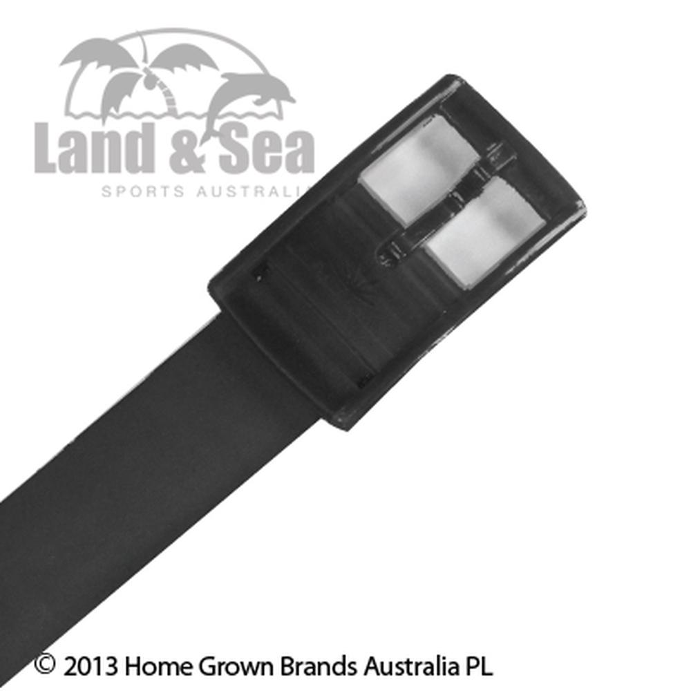 Land & Sea Sports Silicone Belt (Black), 9325132060250