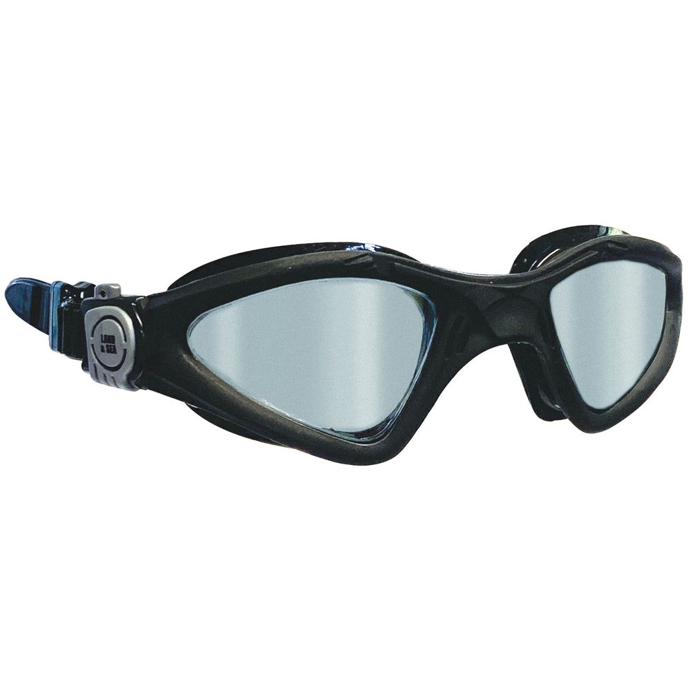 Land & Sea Men's Quick Fit Silicone Swim Goggles (Black) by Land & Sea - ISBN: 9325132069512