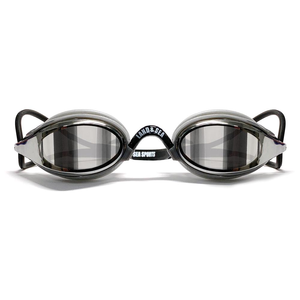 Mirror Race Swim Goggles (Black), 9325132070228