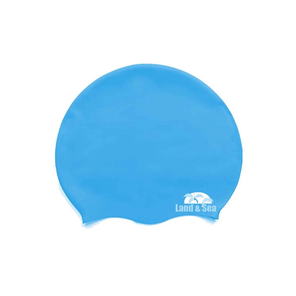 Silicone Swim Training Cap (Aqua), 9325132071935