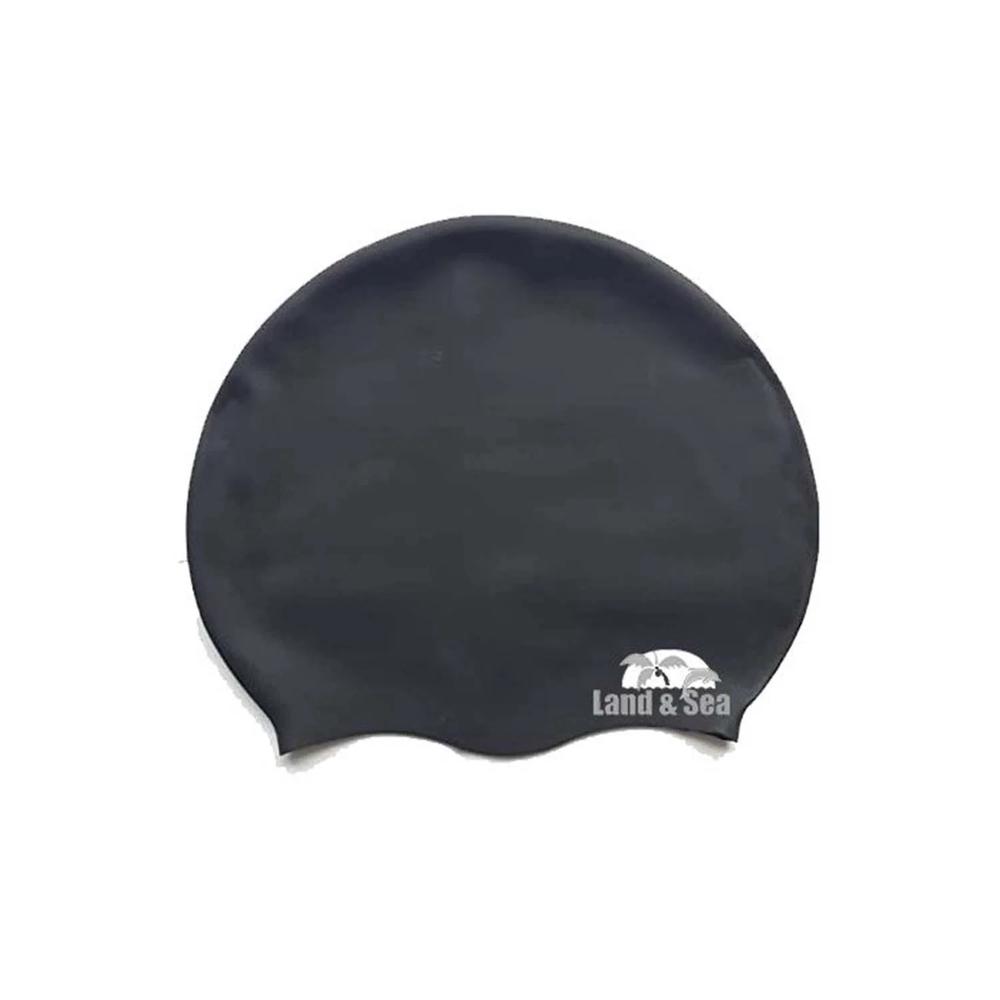 Silicone Swim Training Cap (Black), 9325132071959
