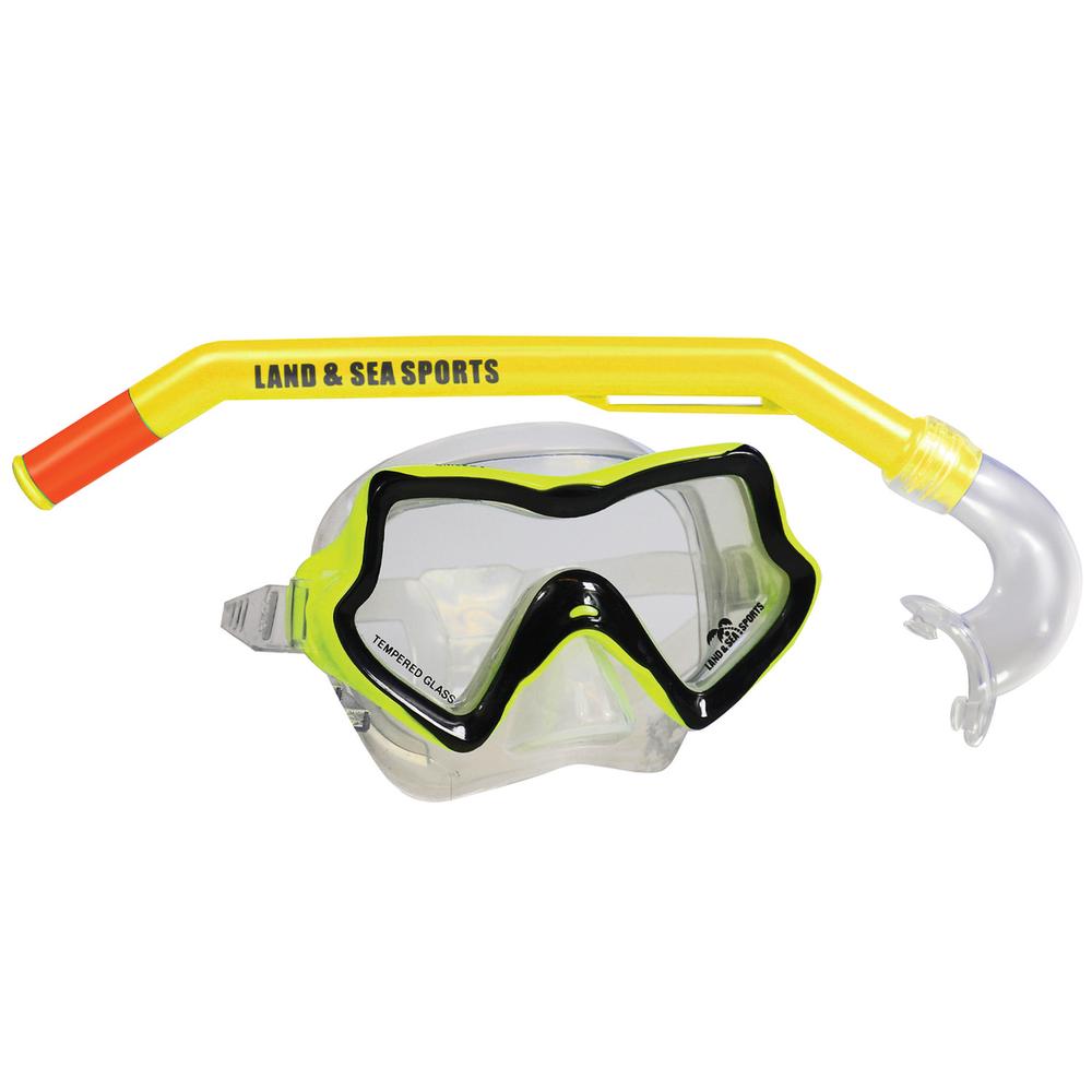 Starfish Junior Mask/Snorkel (Yellow), 9325132072857