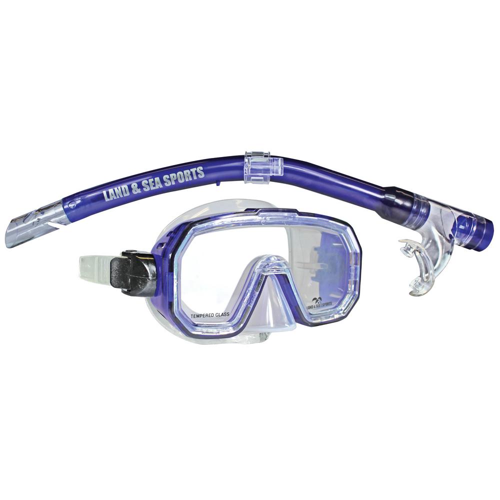 Kakadu Junior Silicone Mask & Snorkel Set (Cobalt), 9325132072956