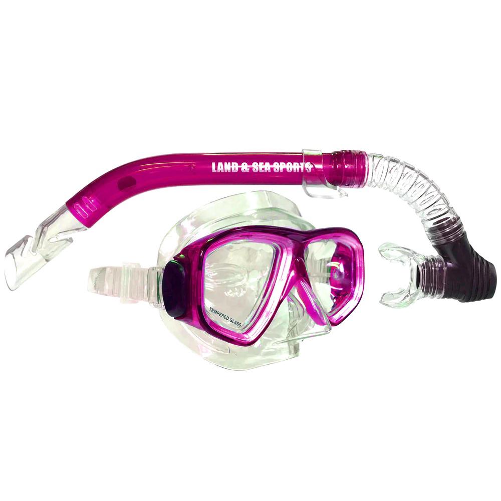 Tahiti Silitex Mask/Snorkel (Pink), 9325132072963