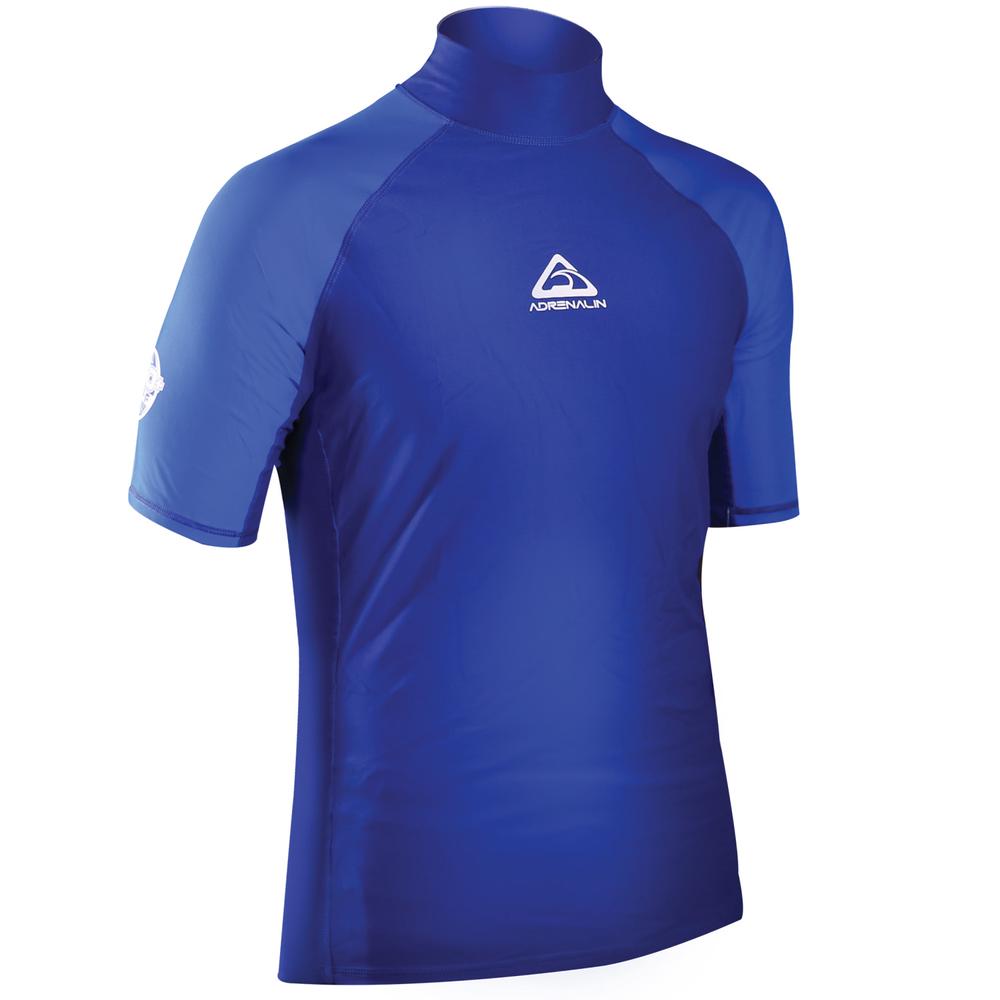 Beach Mens Short Sleeve Rashie (Navy), 9325132075810