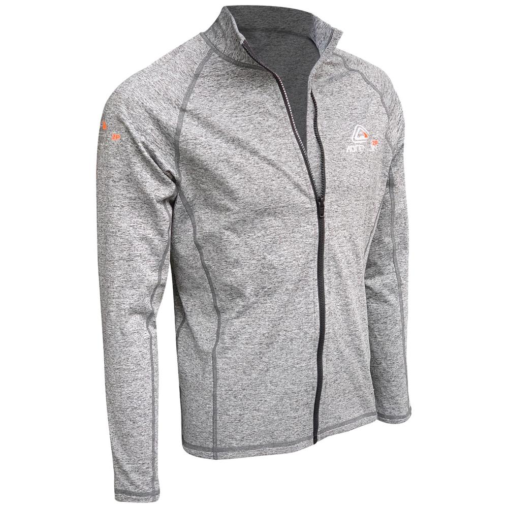 2P Long Sleeve Zip-Front Thermo Shield (Grey), 9325132079924