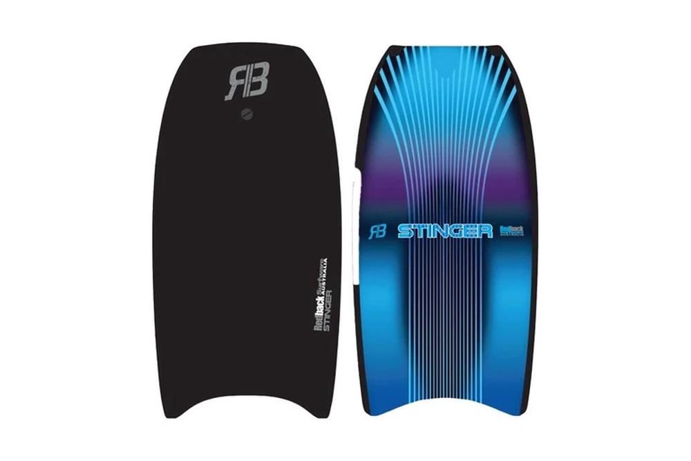 Redback Stinger 360 Degrees Surf Bodyboard (Black) - 42 Inches, 9325132083259