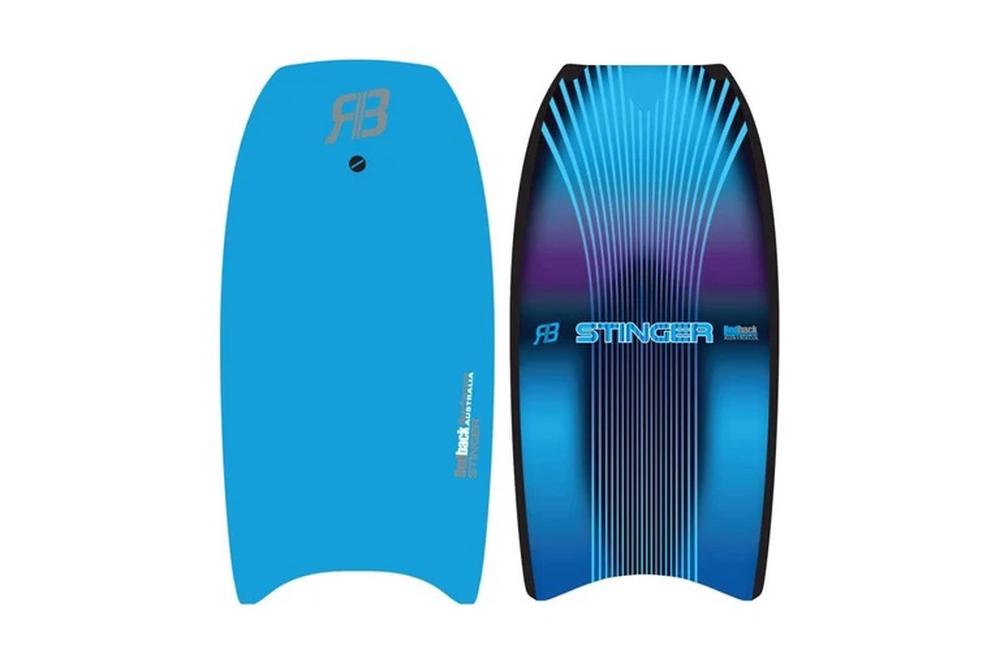 Redback Stinger 360 Degrees Surf Bodyboard (Skyblue) - 42 Inches, 9325132083358