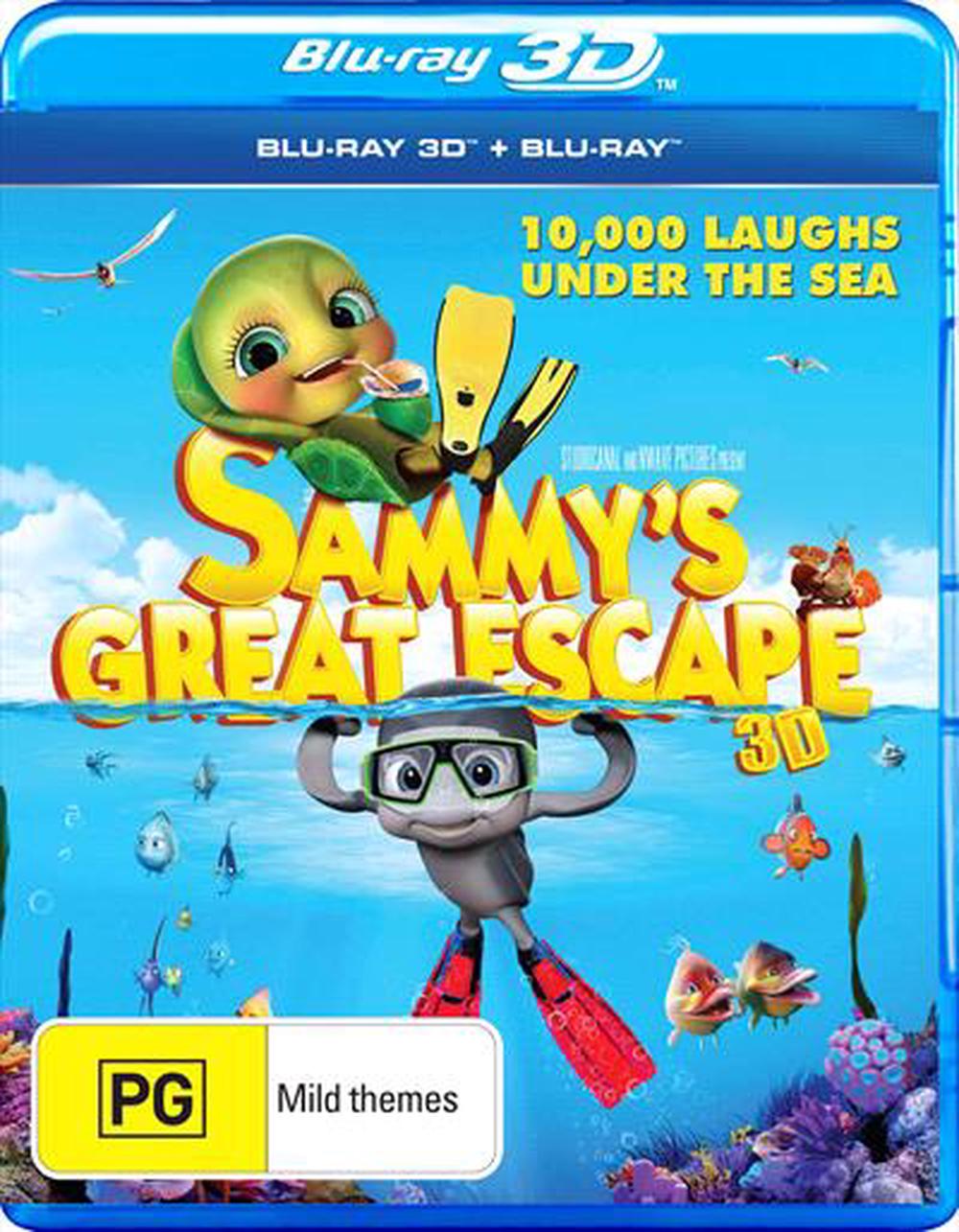 Sammy's Great Escape | 3D + 2D Blu-ray, Blu-Ray | Buy online at The Nile