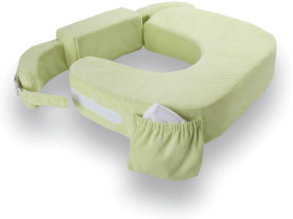My Brest Friend Twin Feeding And Nursing Pillow Deluxe Green