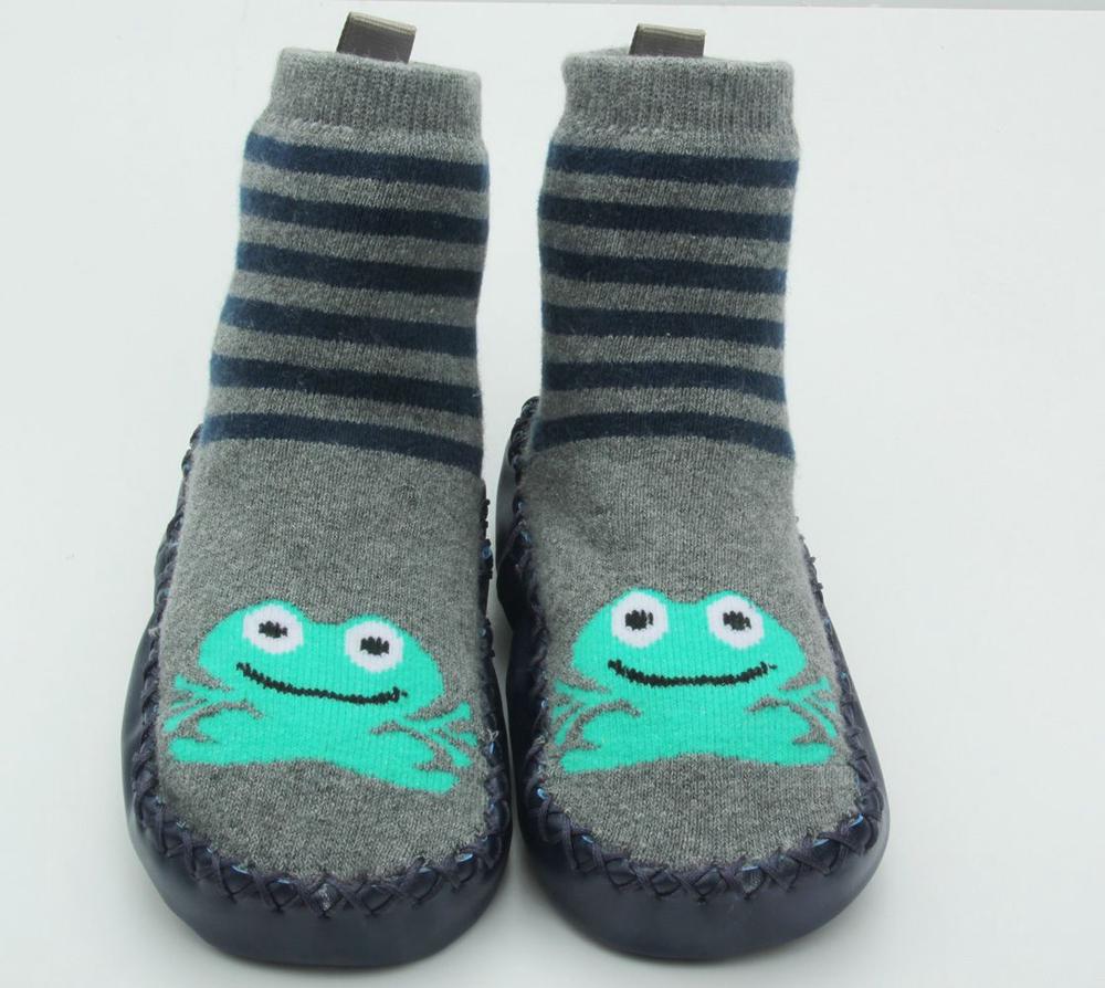 Playette Boys Leather Sole Slipper Sock Buy Online At The Nile