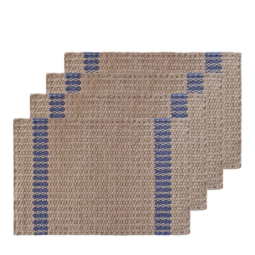 J.Elliot Conner Jute Placemat, 4 Pack (Navy) - 33x48cm by J.Elliot - ISBN: 9326007016532