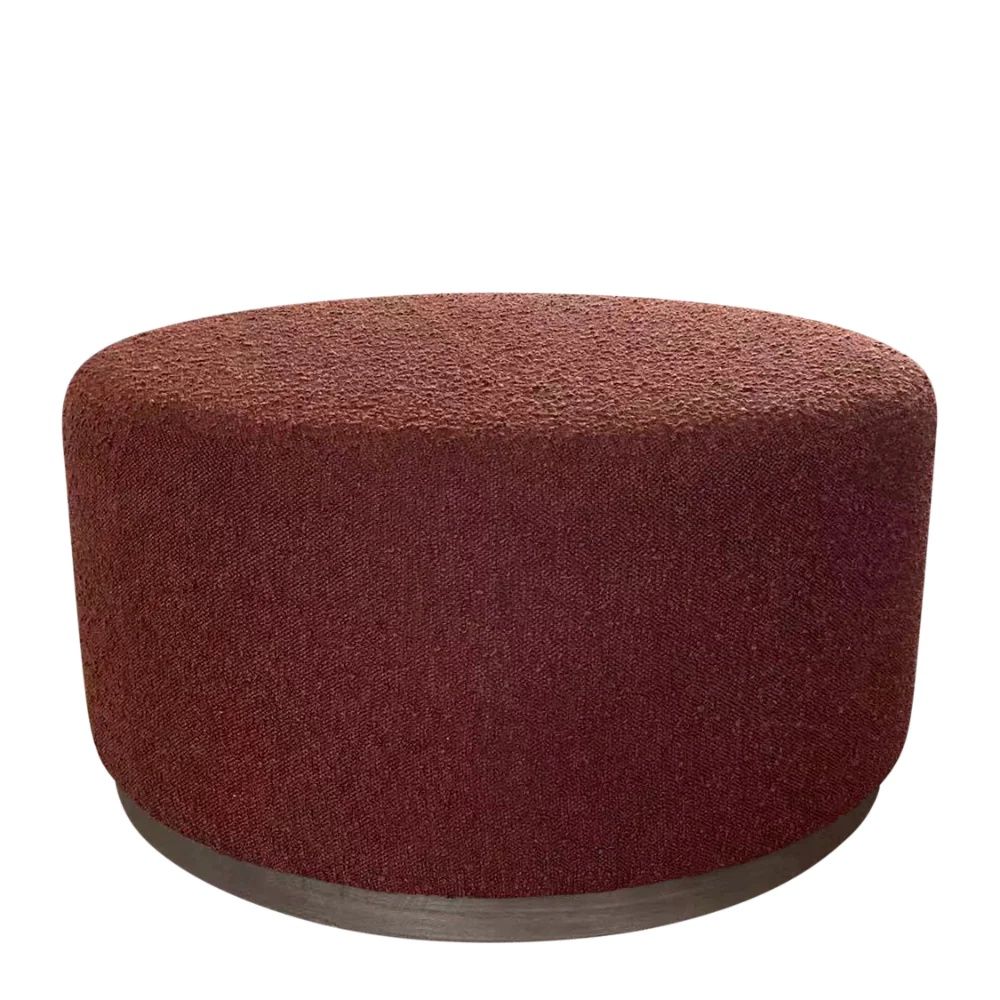J.Elliot Senora Ottoman (Rust) - 80x80x41cm by J.Elliot - ISBN: 9326007018253