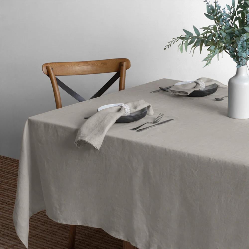 J.Ellliot Linen Collection Tablecloth (Stone) - 150x270cm by J.Ellliot - ISBN: 9326007019878