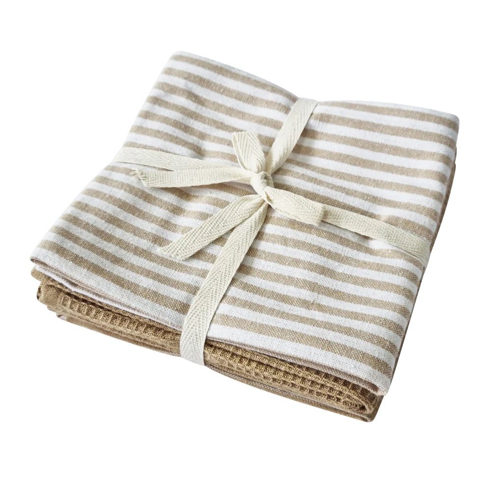 J.Elliot Katerina Tea Towel, 3 Pack (Natural) - 50x70cm by J.Elliot - ISBN: 9326007023721