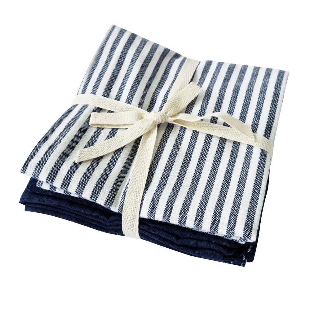 J.Elliot Katerina Tea Towel, 3 Pack (Navy) - 50x70cm by J.Elliot - ISBN: 9326007023745