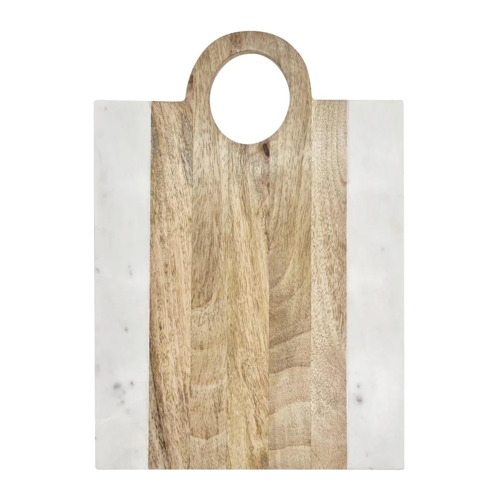 J.Elliot Percy Serving Rectangle Board (Marble & Natural) - 35x25cm by J.Elliot - ISBN: 9326007028658