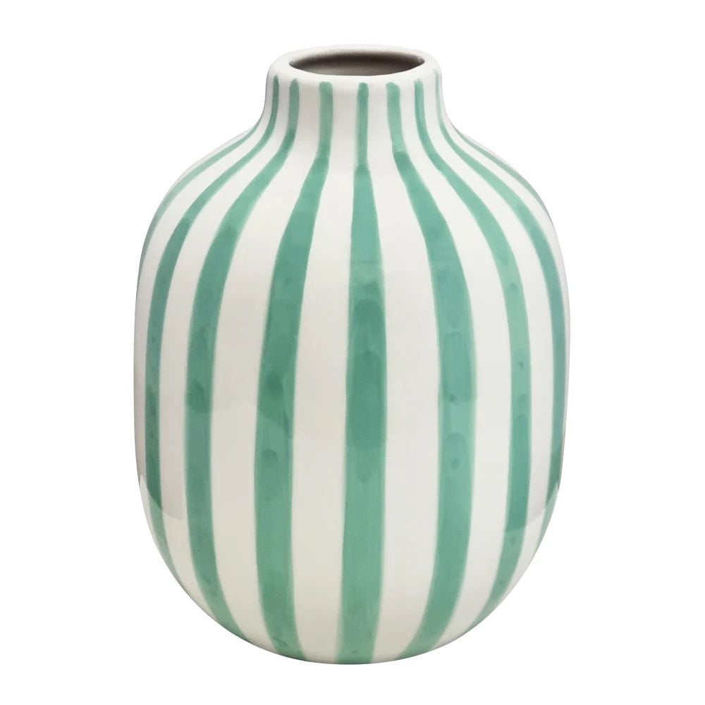 J.Elliot Kellin Stripe Vase (Peppermint) - 16x16x20.5cm by J.Elliot - ISBN: 9326007029808