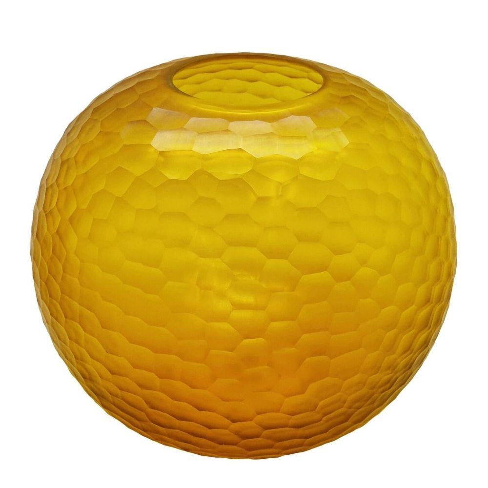 J.Elliot Victoria Round Glass Vase (Amber) - 34x29.5cm by J.Elliot - ISBN: 9326007031504