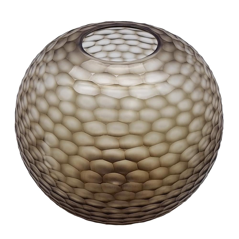 J.Elliot Victoria Round Glass Vase (Smoke) - 34x29.5cm by J.Elliot - ISBN: 9326007031573
