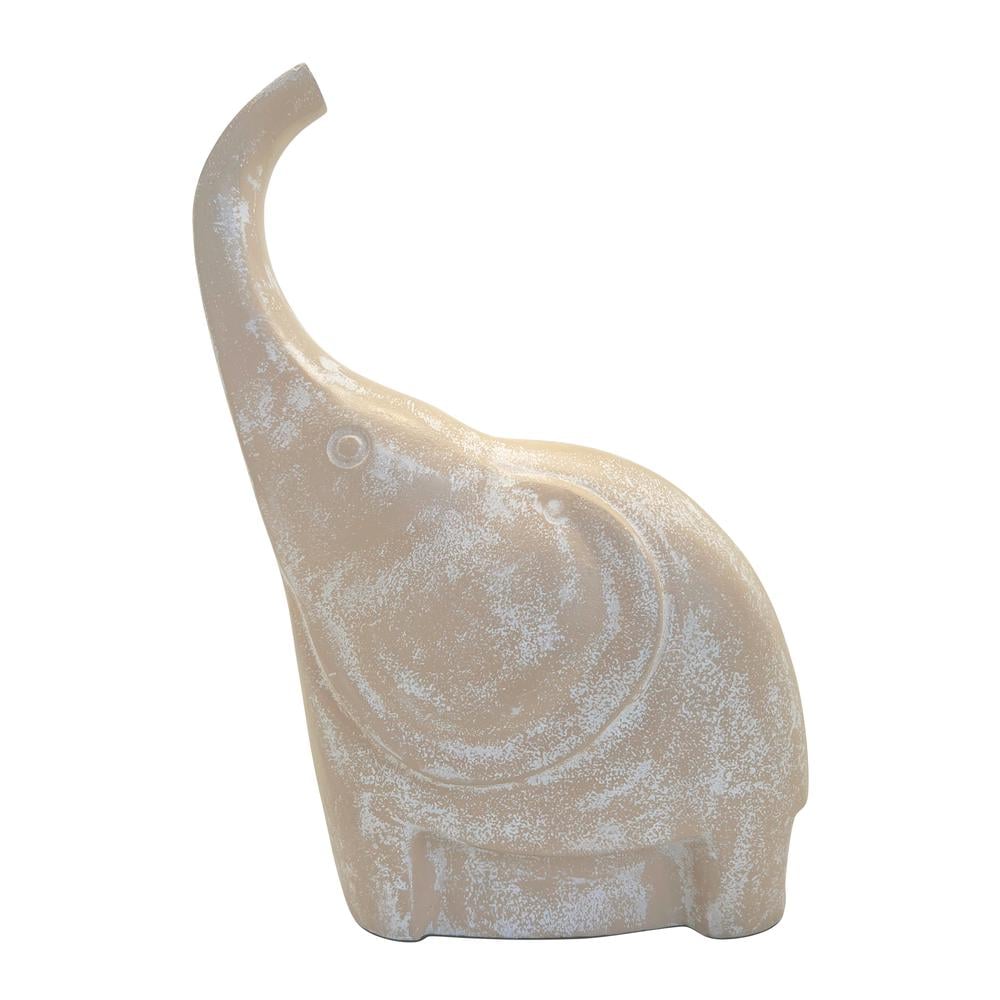 J.Elliot Mara Elephant Sculpture (Whitewash) - 21x12x28cm by J.Elliot - ISBN: 9326007032372