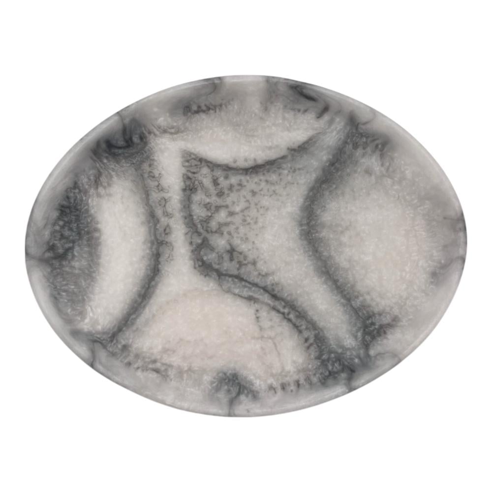 J.Elliot Orion Oval Tray (Grey Stone Matt) - 31.2x24x3.4cm by J.Elliot - ISBN: 9326007033805