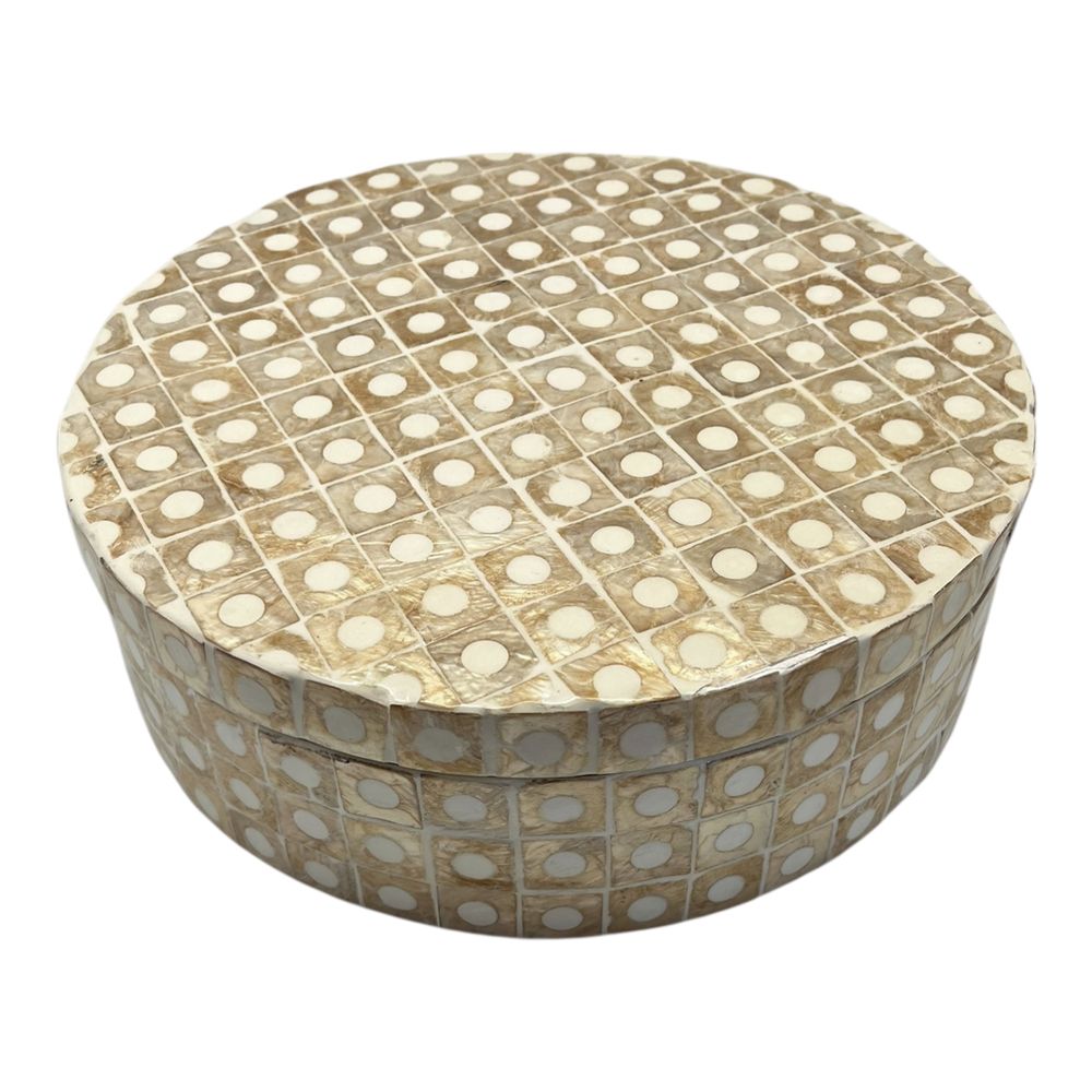 J.Elliot Elodie Pearl Small Box (Natural) - 25x25x8cm by J.Elliot - ISBN: 9326007034437