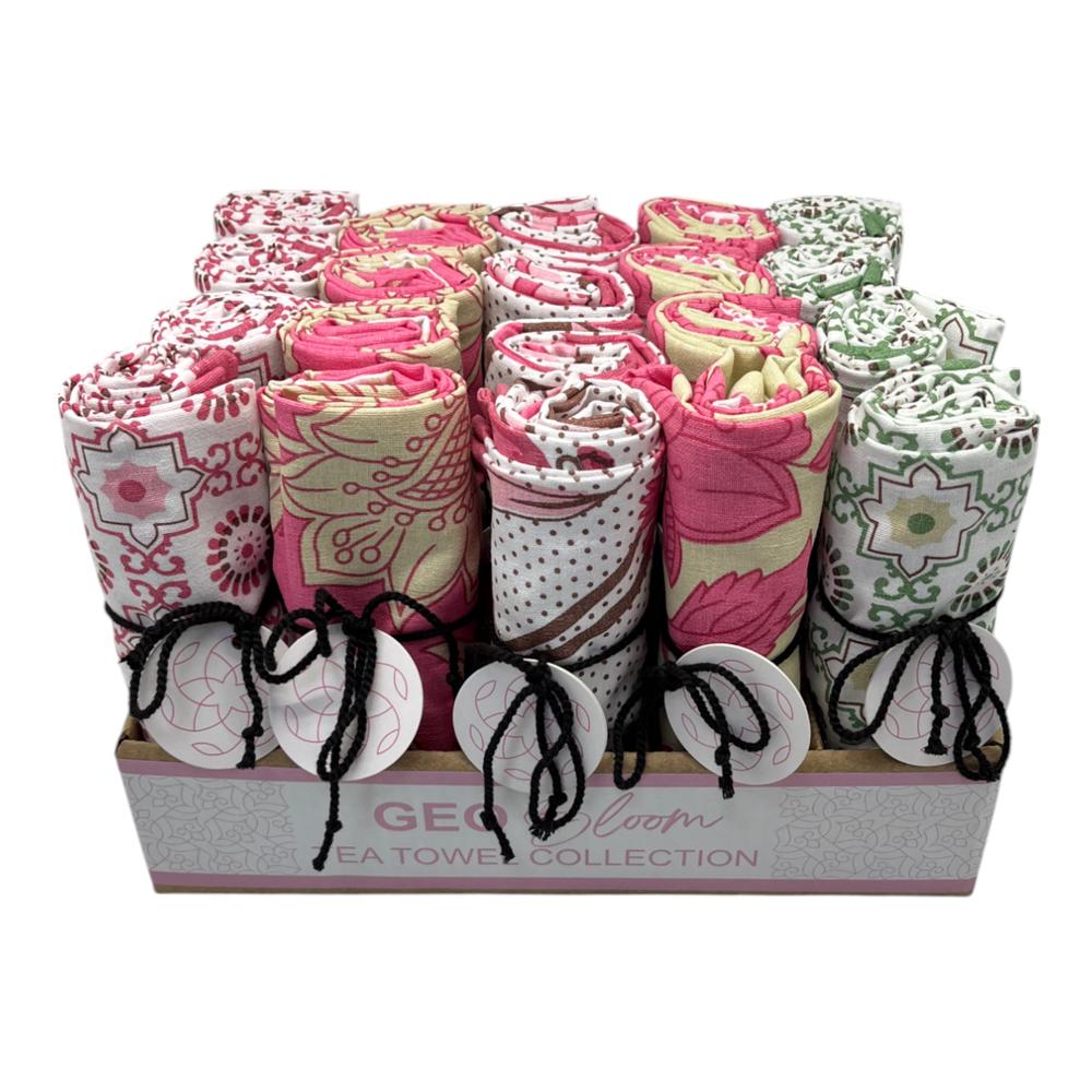 J.Elliot Geobloom Tea Towel, Set of 20 - 50x70x0.2cm by J.Elliot - ISBN: 9326007034789