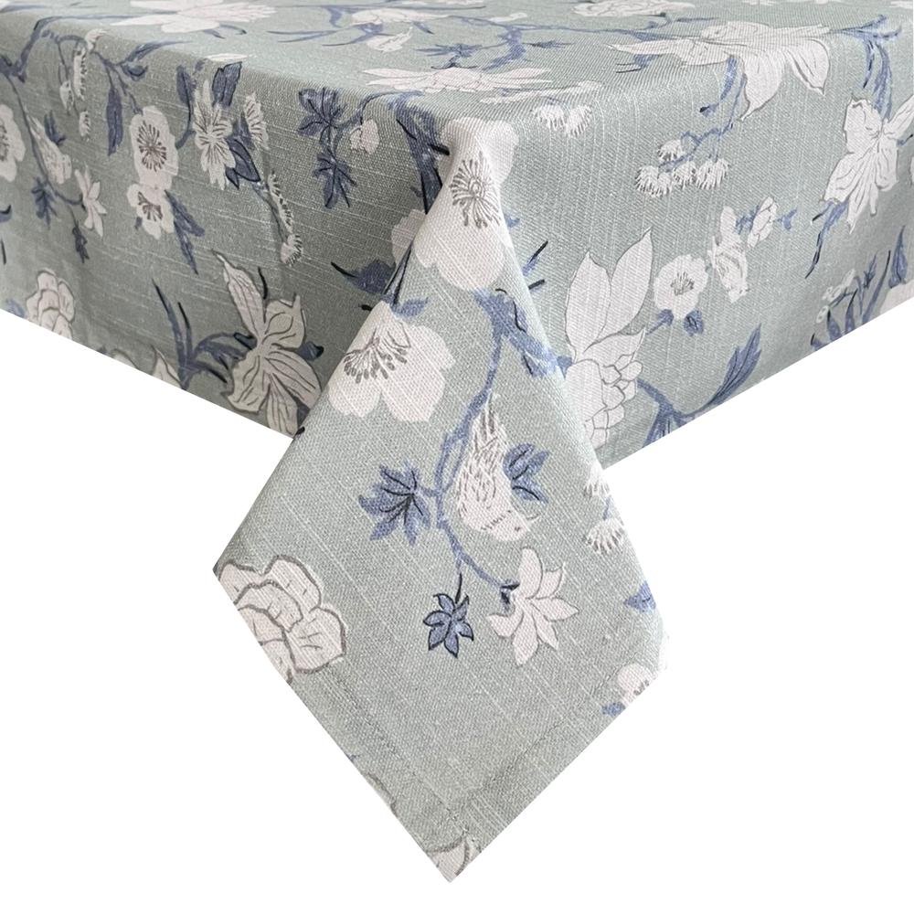 J.Elliot Nordhem Rectangle Tablecloth (Blue Grey Floral) - 150x270x0.2cm by J.Elliot - ISBN: 9326007035823