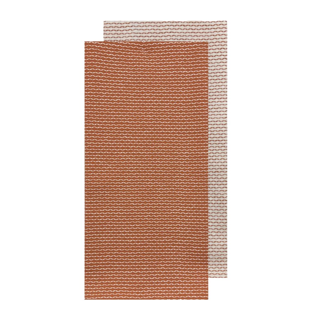 J.Elliot Field & Thread Woven Tea Towel, 2 Pack (Terracotta) - 50x70x2cm by J.Elliot - ISBN: 9326007036790