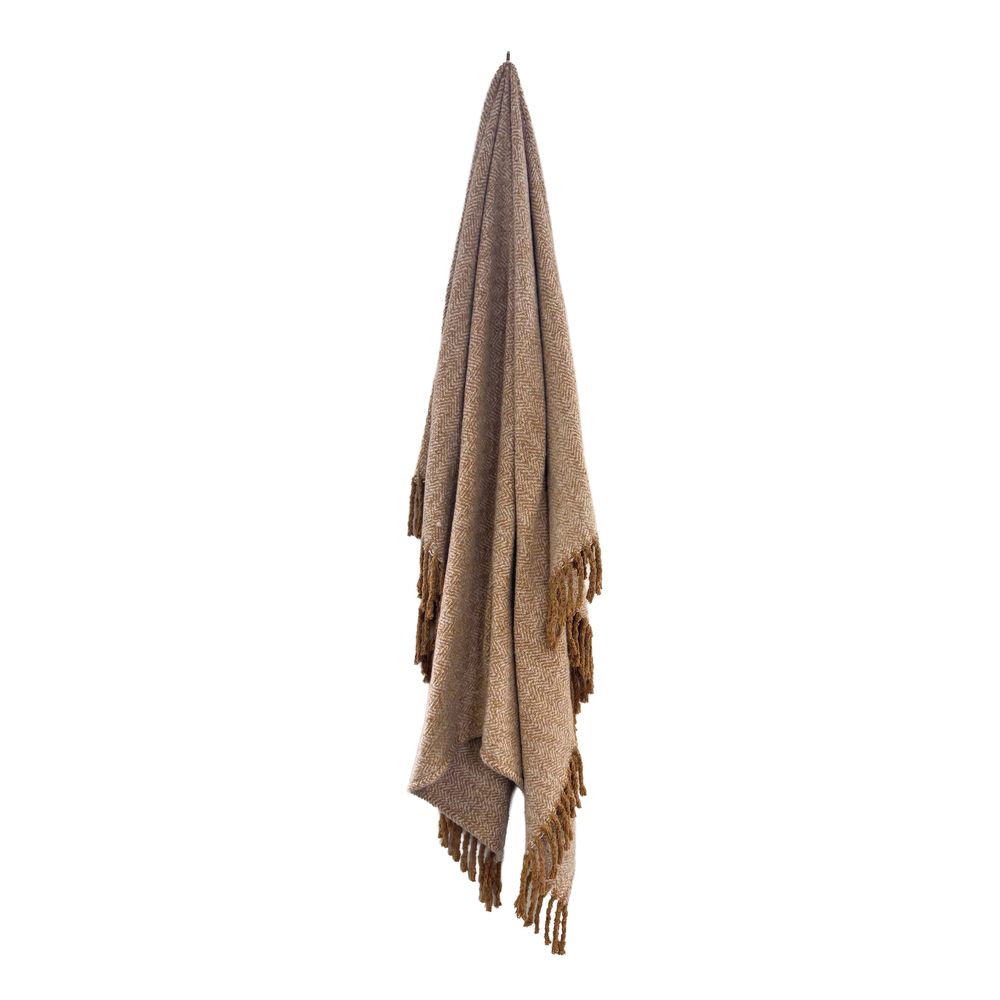 J. Elliot Alba Faux Mohair Throw (Toffee) - 130x170cm by J. Elliot - ISBN: 9326007037780