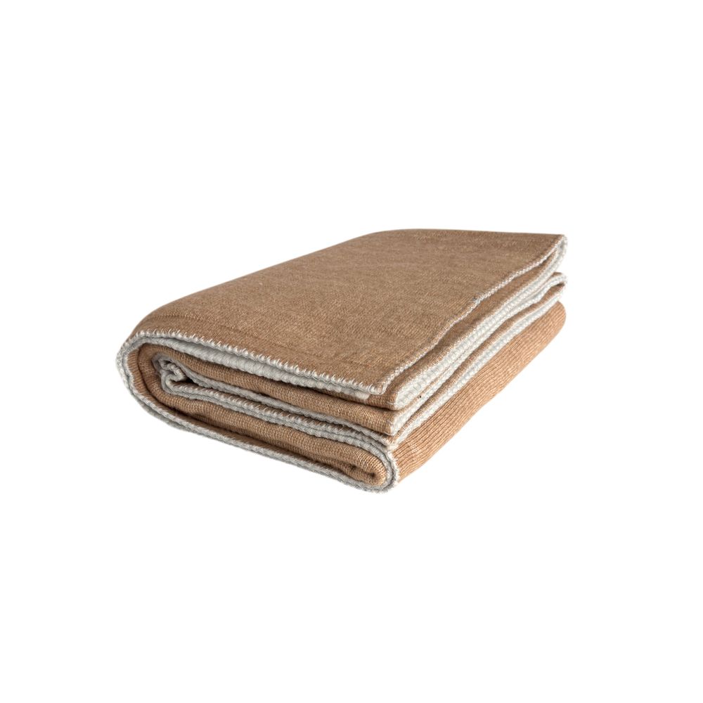 J.Elliot Home Atelier Blanket Throw (Brown & White) - 130x180cm by J.Elliot Home - ISBN: 9326007037810
