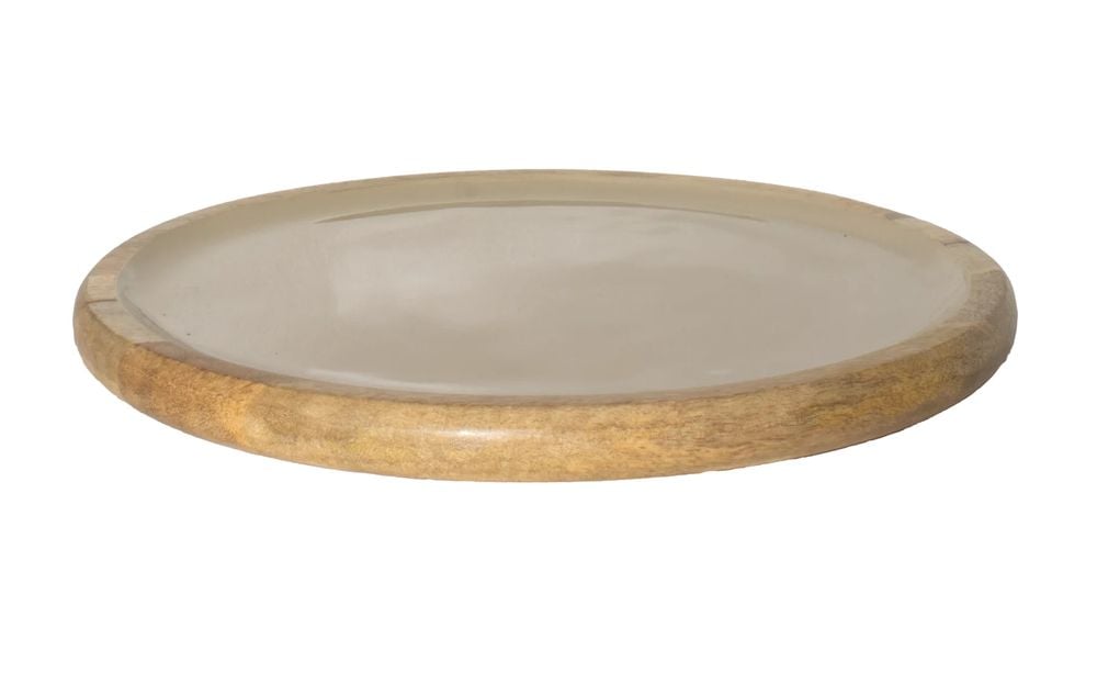 J. Elliot Corinne Circular Tray (Light Taupe) - 35x35x3cm by J. Elliot - ISBN: 9326007038930