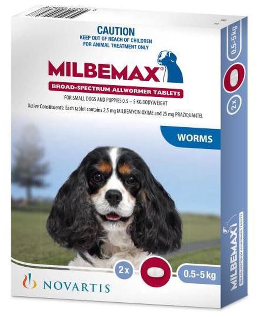 Milbemax All-Wormer for Puppies and Small Dog for 0.5 - 5kg by Milbemax - ISBN: 9326895003478