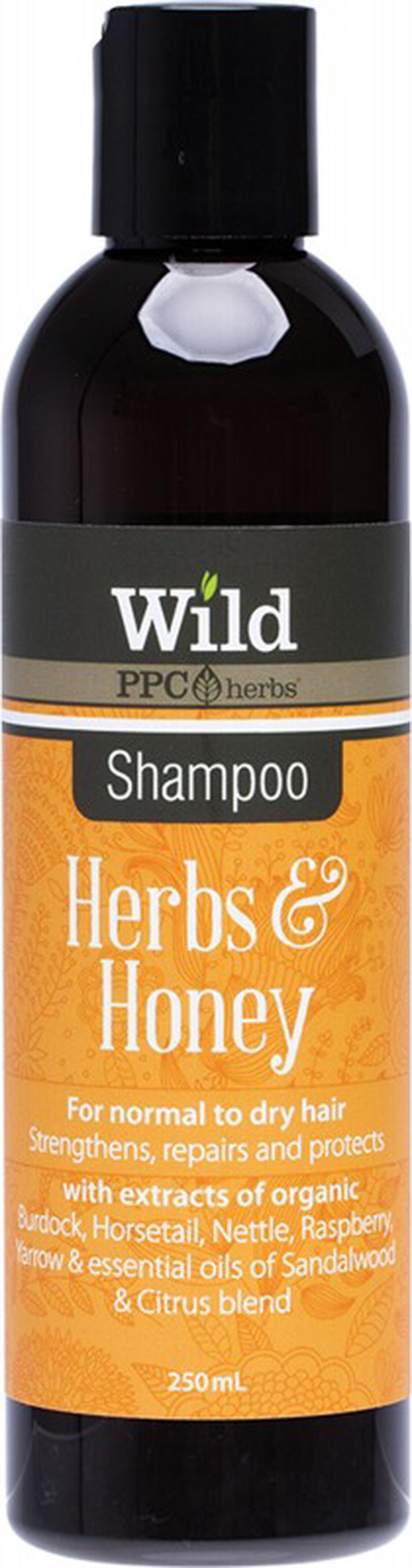 Shampoo (Herbs & Honey) - 250mL, 9327842000168