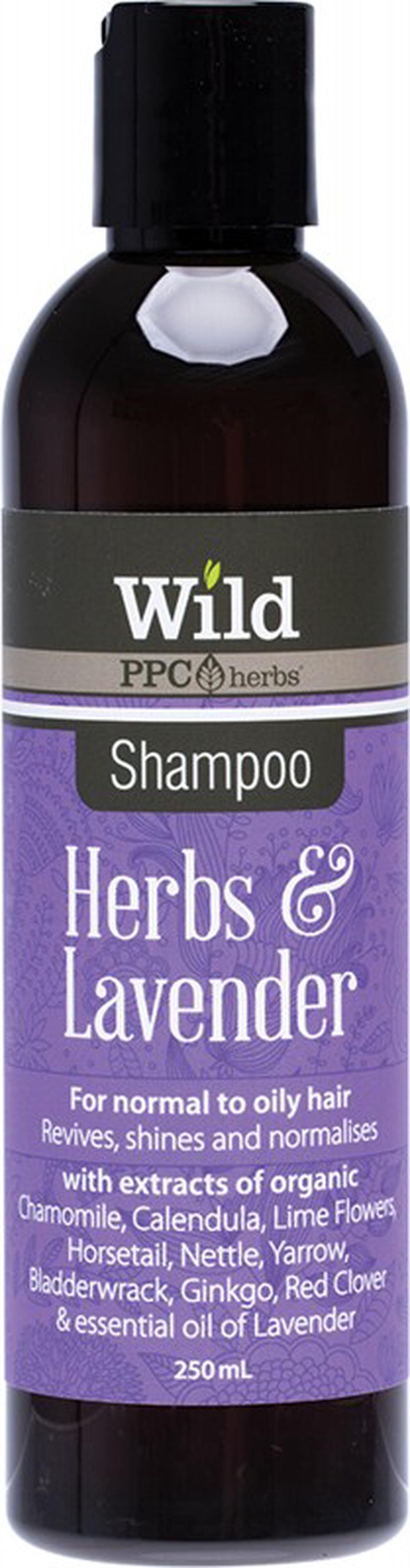 Shampoo (Herbs & Lavender) - 250mL, 9327842000229
