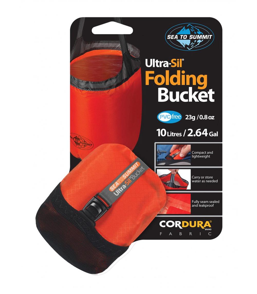 Ultra-Silicone Folding Bucket - 10L, 9327868028627