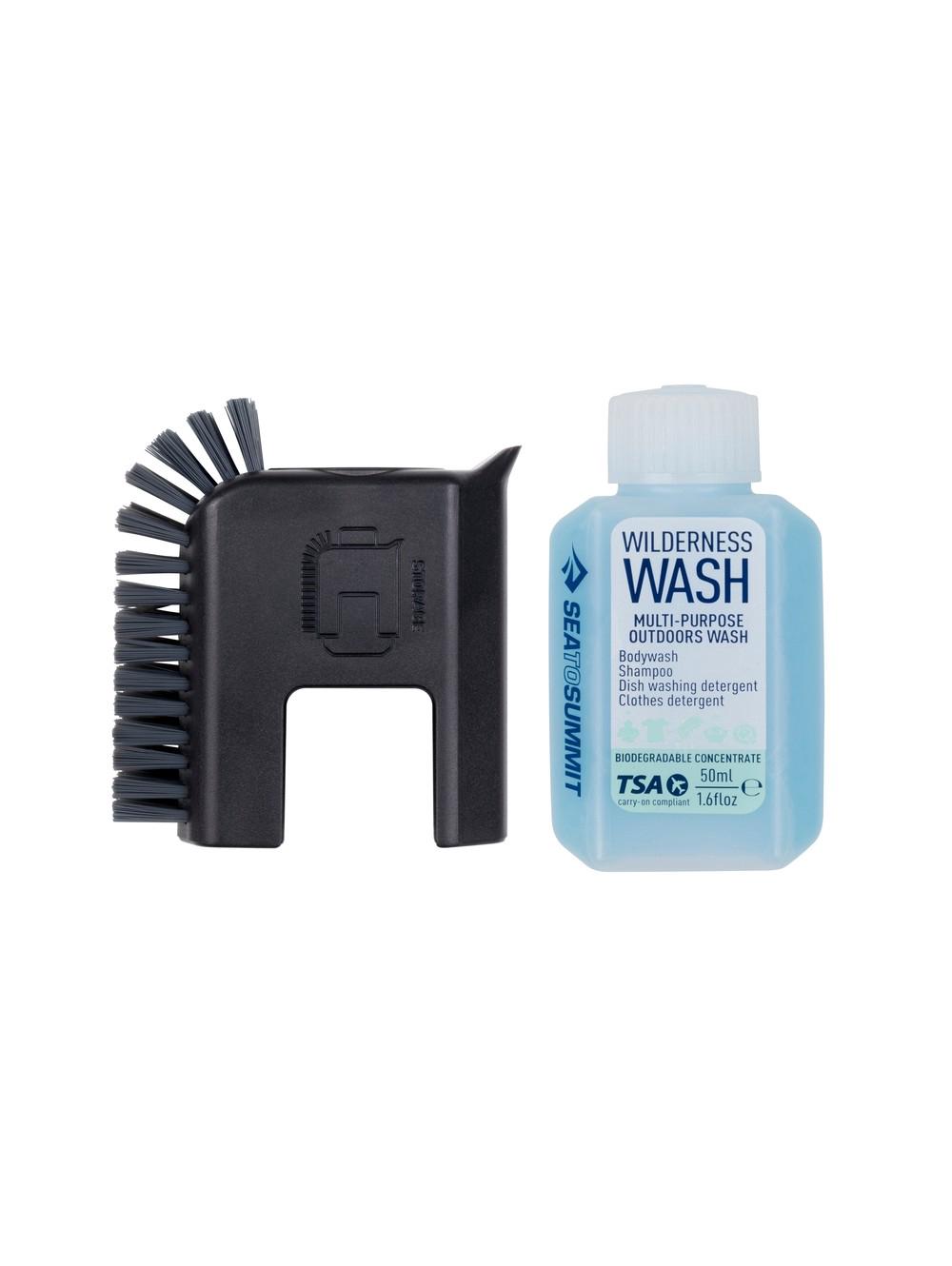 Camp Kitchen Pot Scrubber & Soap Bottle, 9327868151530