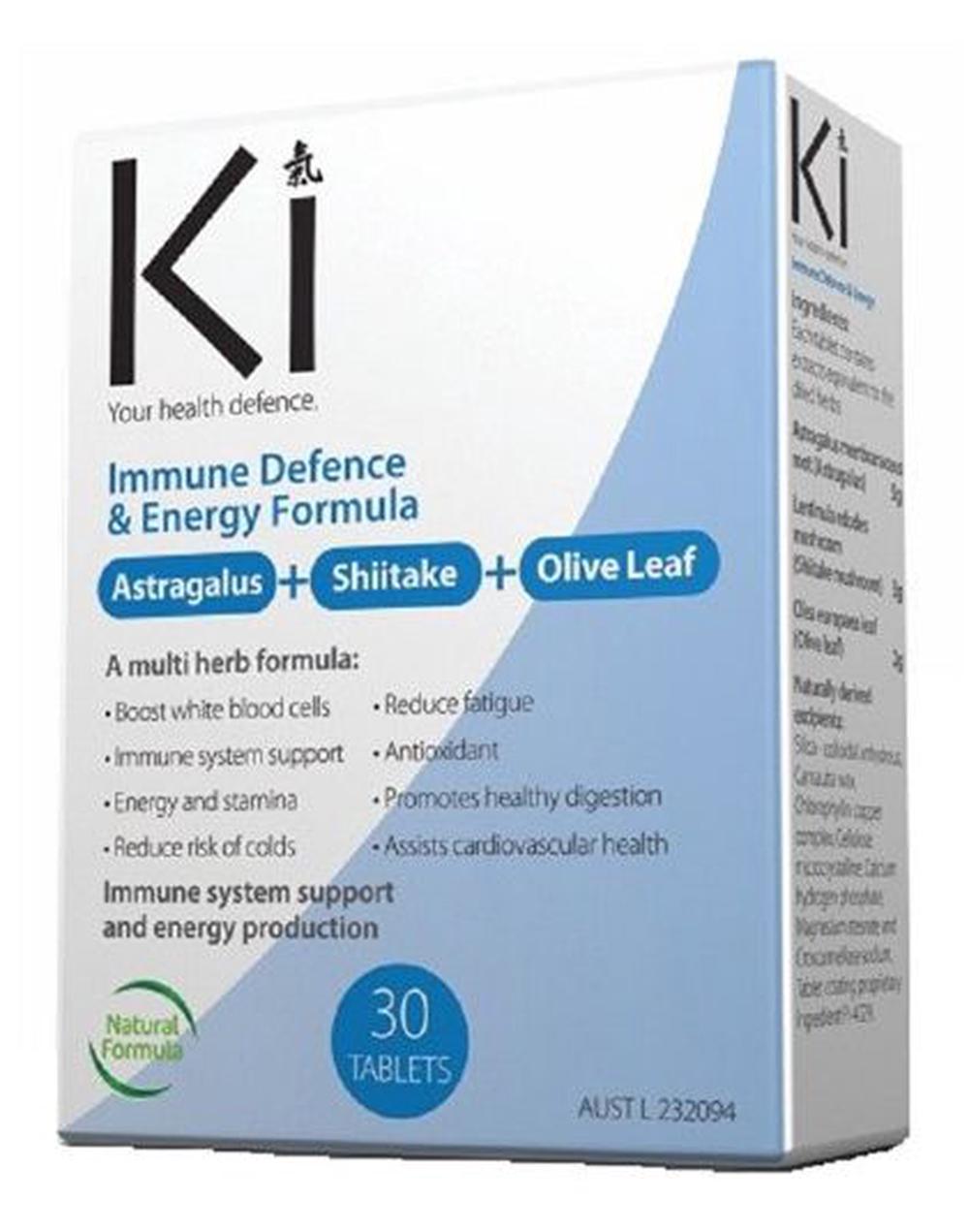 Immune Defence & Energy Formula, 30 Tablet, 9328124000050