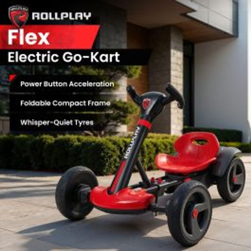 Rollplay Flex Kart 6V Electric Ride-On Foldable Kids Racing Go Kart by Rollplay - ISBN: 9328936132048