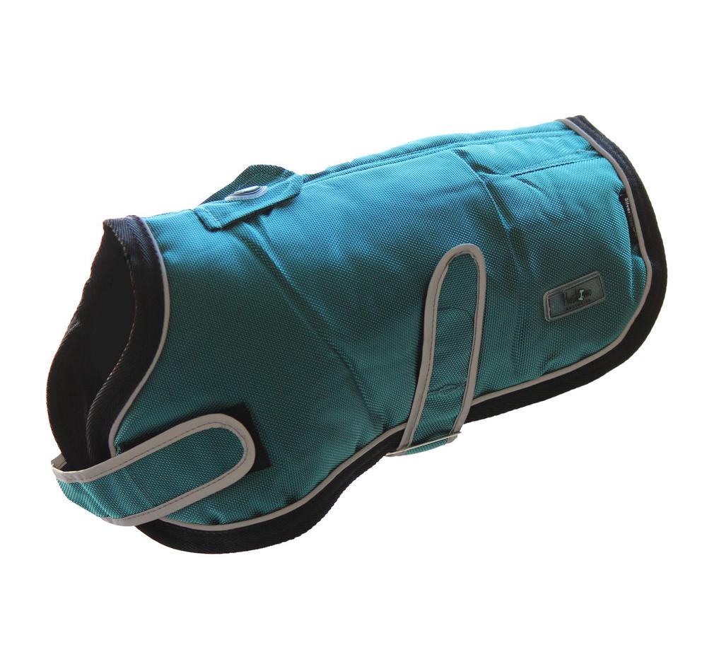 Huskimo Summit Odourfree Dog Coat (Ningaloo Aqua) 33cm Buy online