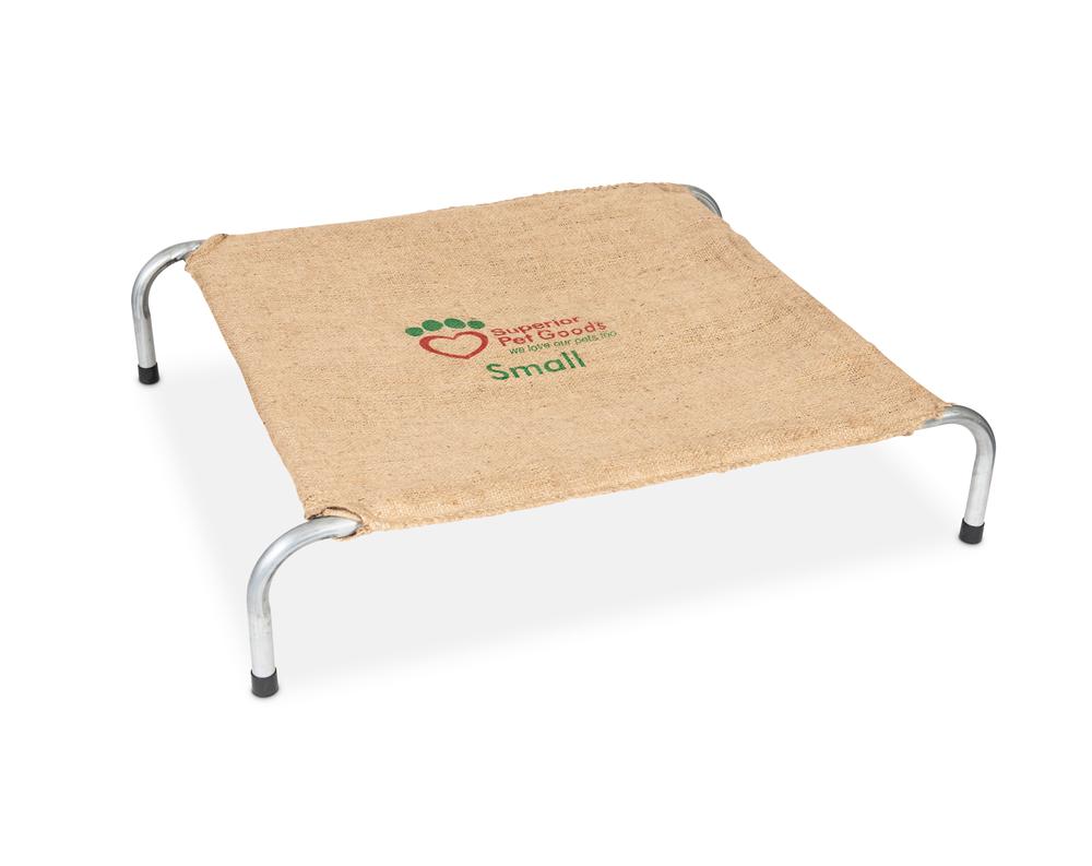 Superior Pet Goods Hessian Raised Pet Bed Small Buy online at The Nile