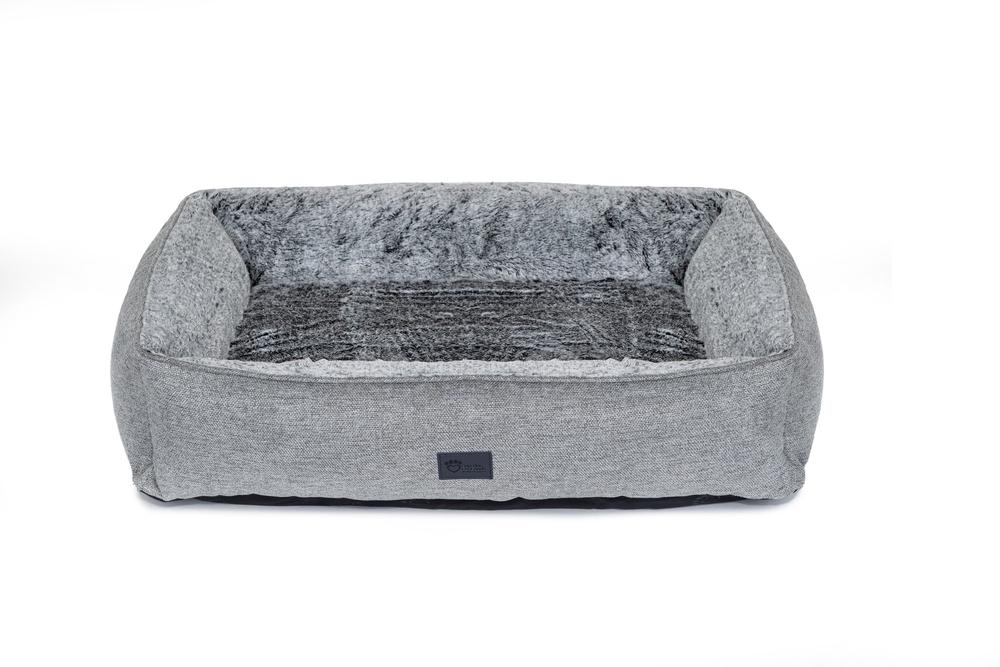 Ortho Dog Lounger Artic Faux Fur, 9329988006813